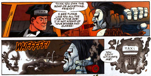 THIS AIN'T YOUR GRANDFATHER'S SPACE CABBY, BASTICHES! WOO! EXTREME!