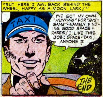 Vaya con Dios, Space Cabby!